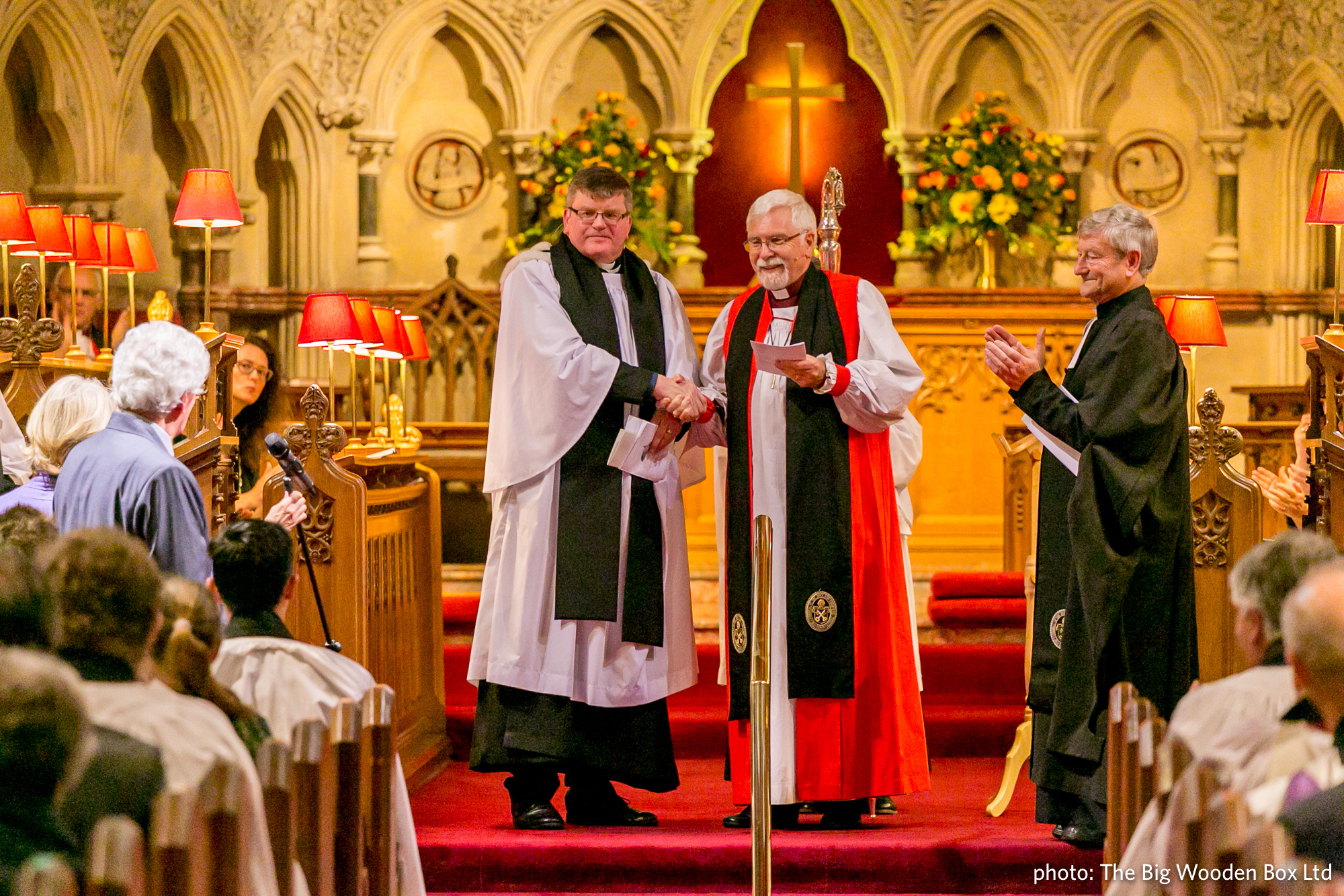Rev’d Gareth Harron instituted
