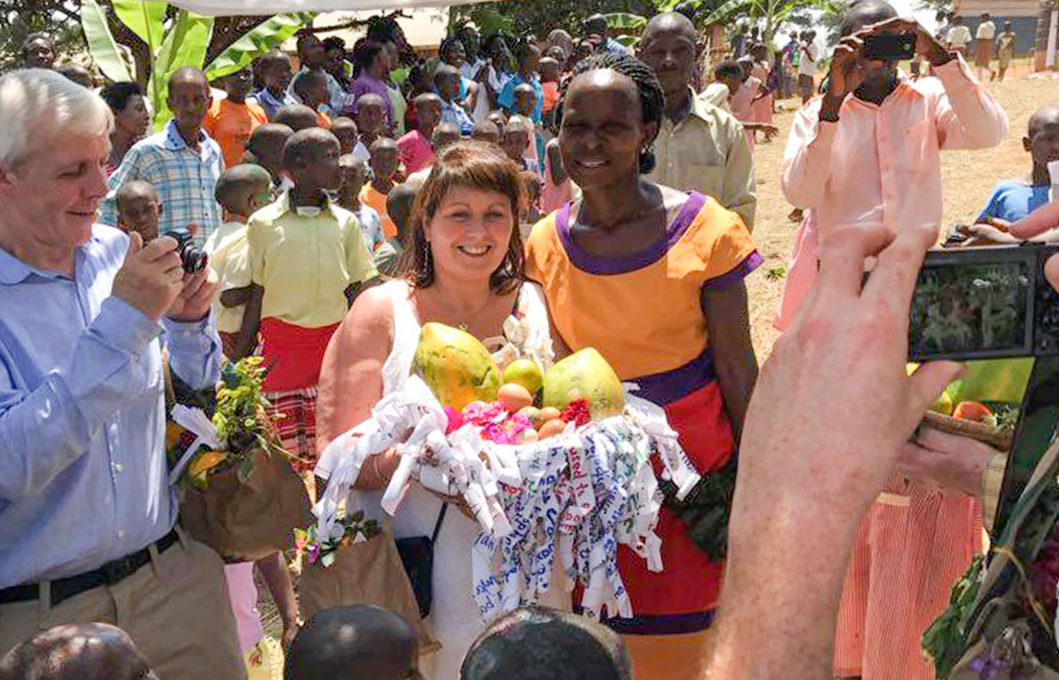 Team from Holywood visit Kkalwe
